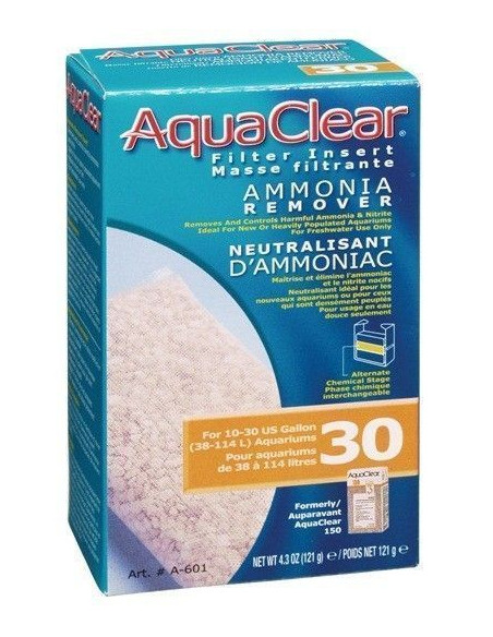 Aquaclear 30 Carga Eliminador De Amonio