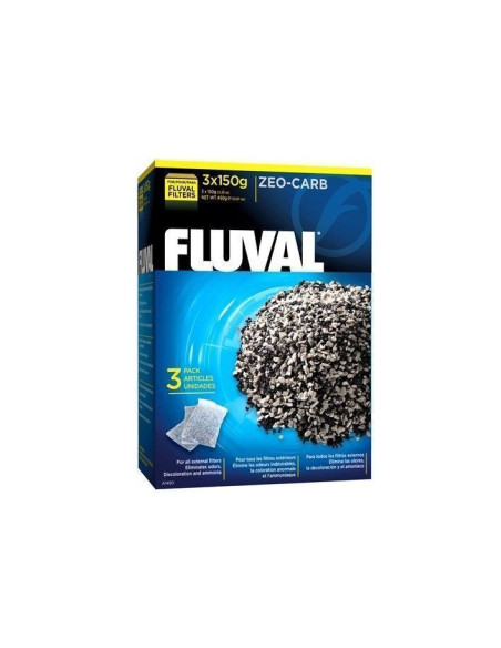 Fluval Zeo-Carb  3 X 150 Grs