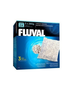 Fluval Eliminador Amoniaco C4, 3uds