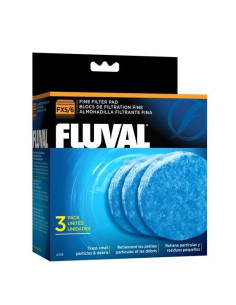 Fluval Max Clean Almohadilla Fina FX, 3uds