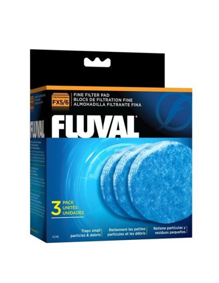 Fluval Fx5/6 Foamex Fino 3 Uds