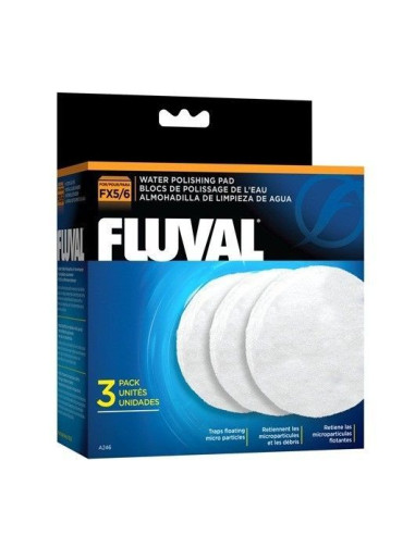 Fluval Quick ClearAlmohadilla Ultra Fina FX, 3uds