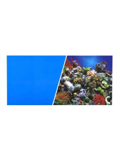 Fondo Azul/Coral 45cmx7,6m