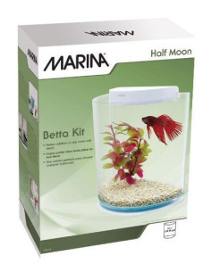 Marina Betta Kit  Media Luna 3 Lts