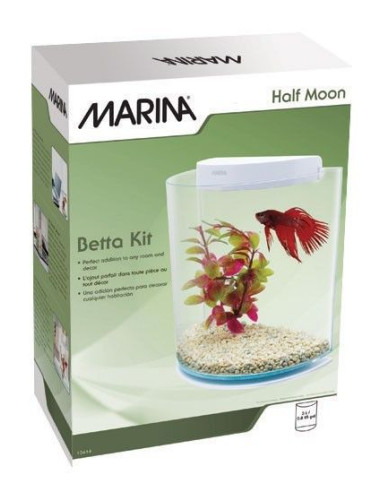 Marina Betta Kit  Media Luna 3 Lts
