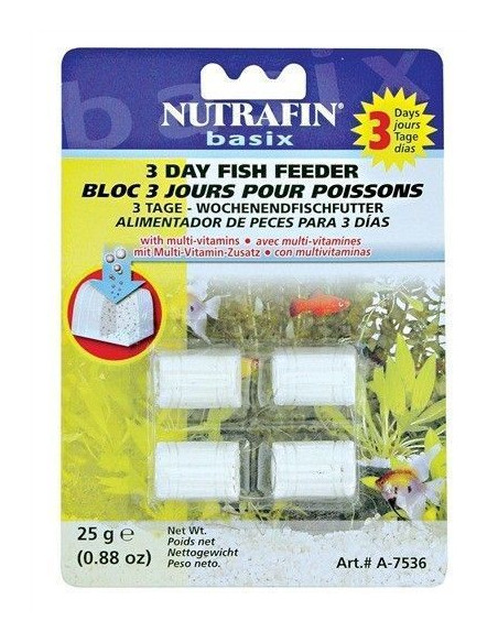 Alimento Vacaciones Nutrafin Basix 3 Días 