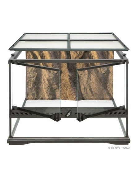 Exo Terra Terrario S/Low, 60L, 45x45x30cm