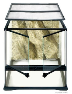Exo Terra Terrario S/Wide, 90L, 45x45x45cm