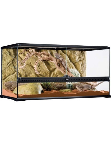 Exo Terra Terrario L/Wide, 182L, 90x45x45cm