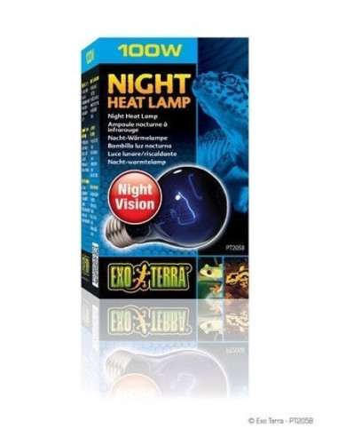 Night Glo Lámpara Incandescente 100 W