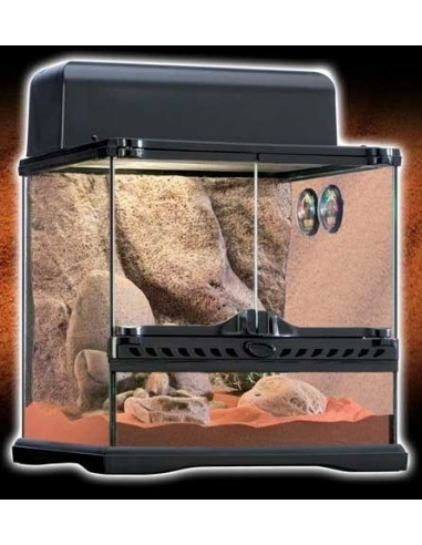 Exo Terra Habitat Kit Desértico 27L S. 30x30x30