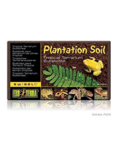 Exo Terra Plantation Soil Coco Comprimido, 8,8 L