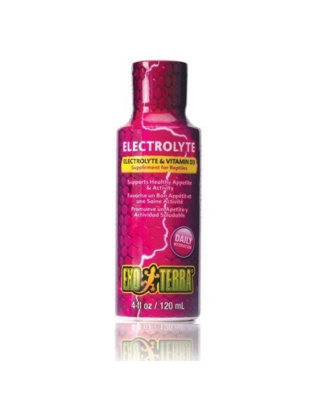 Exo Terra Electrolitos + Vitamina D3, 120ml