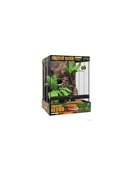 Exo Terra Kit Terrario GeckoCrestado, L 45x45x60cm