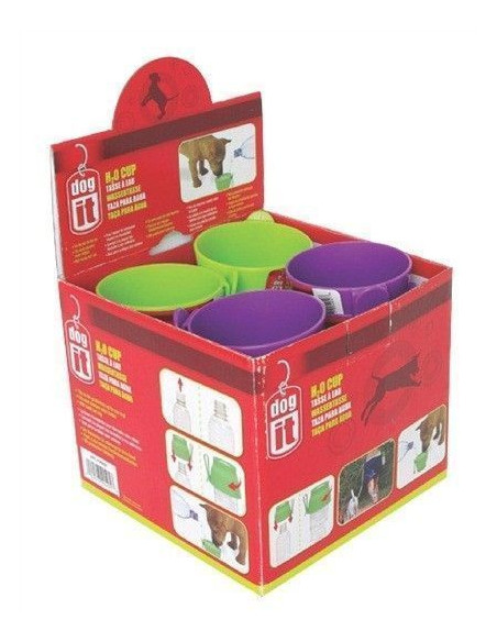 H2o Expositor Taza Roscable 200ml  24pc