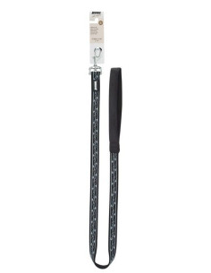Correa Nylon Tatto Azul Negra 10mm Avenue