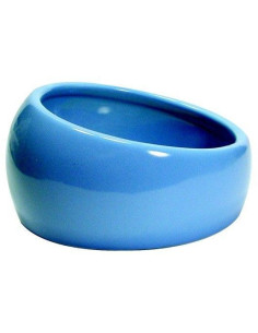 Comedero Ergonómico Azul Peq