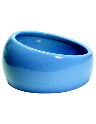 Comedero Ergonómico Azul Peq