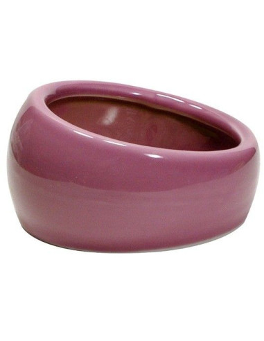 Comedero Ergonómico Rosa Peq