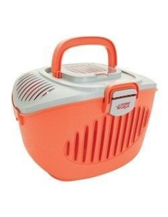 Transportín Paws 2 Go Salmon Gris