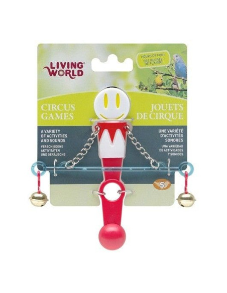 Equilibrio Blanco Rojo Living World Circus