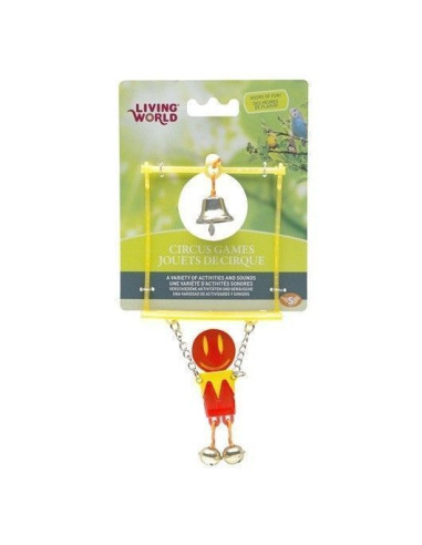 Living World Circus Trapecio Rojo/Amarillo