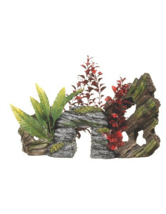 Decoración Roca Y Corteza, Gde