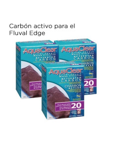 Fluval  Edge Carbón, 3uds
