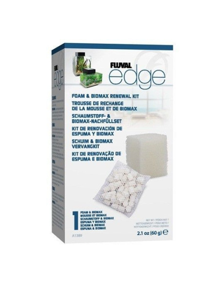 Fluval Edge Esponja y Biomax