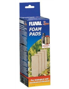 Fluval 3 "PLUS" Carga Foamex