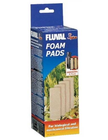 Fluval 3 "PLUS" Carga Foamex