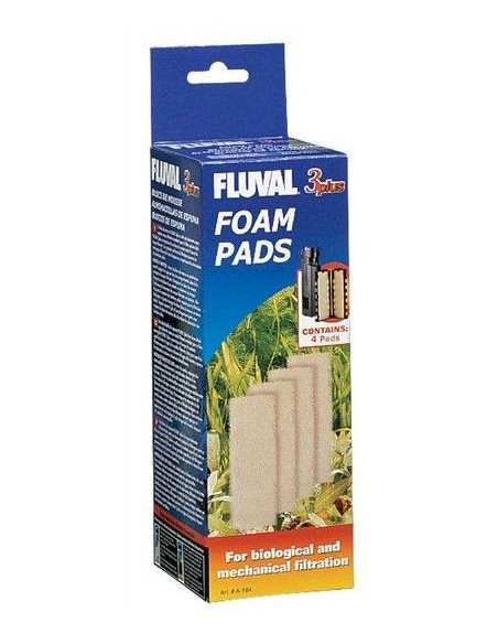 Fluval 3 "PLUS" Carga Foamex