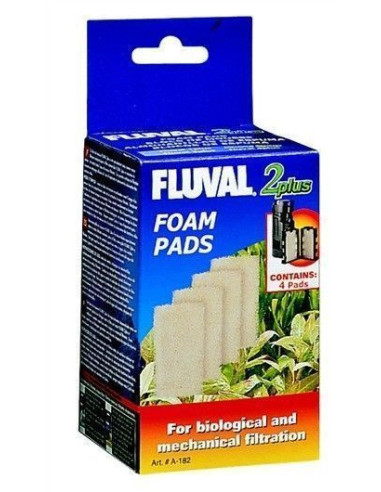 Fluval 2 "PLUS" Carga Foamex