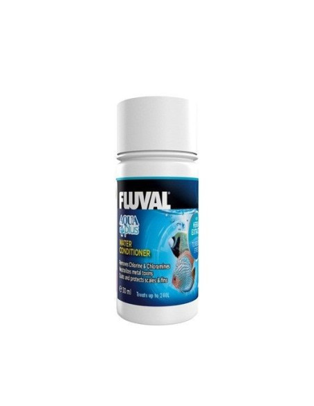 Fluval Aquaplus Acondicionador de agua, 30 ml