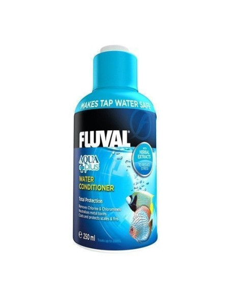 Fluval Aquaplus Acondicionador de agua, 250 ml