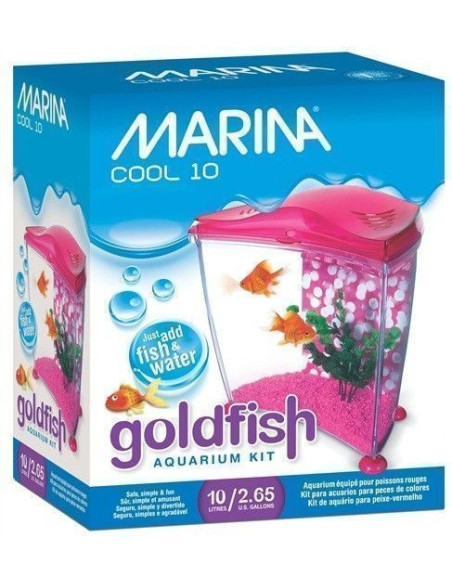 Marina Cool Goldfish Kit 10 Lts Rosa
