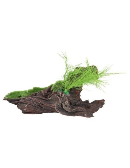 Decoración Replica Raiz/ Musgo Med 18x11x14cm