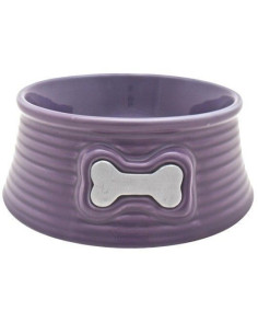 Comedero Ceramico Pattern Púrpura 200 Ml Style