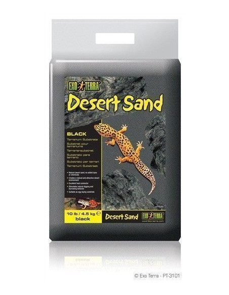 Exo Terra Arena del Desierto Negra 4,5Kg