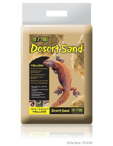 EXO TERRA ARENA DEL DESIERTO AMARILLA 4,5 KG