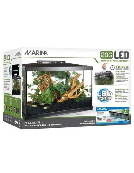 Marina Led Kit Acuario 20g 75 Litros