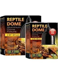 Exo Terra Reptile Dome Portalámparas, 21 cm