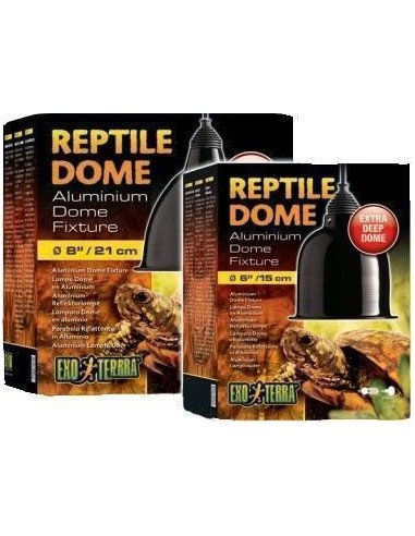 Exo Terra Reptile Dome Portalámparas, 21 cm