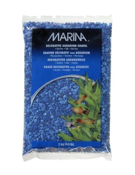 Marina Grava Azul Varios Tonos, 2kg
