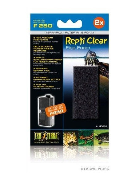 Repti Clear  Foamex Fino F250