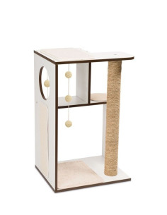 Rascador V Box Grande Blanco