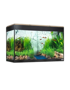 Acuario Roma 125 Kit Con Led Roble