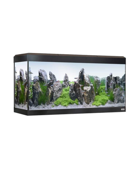 Acuario Roma 200 Kit Con Led Nogal