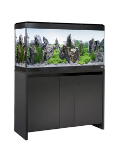 Acuario Roma 200 Kit + Mesa Negro Con Led