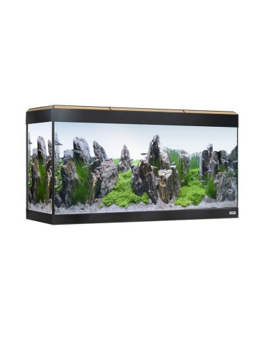 Acuario Roma 200 Kit Con Led Roble